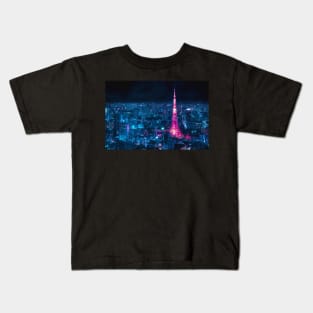 Tokyo Tower Kids T-Shirt